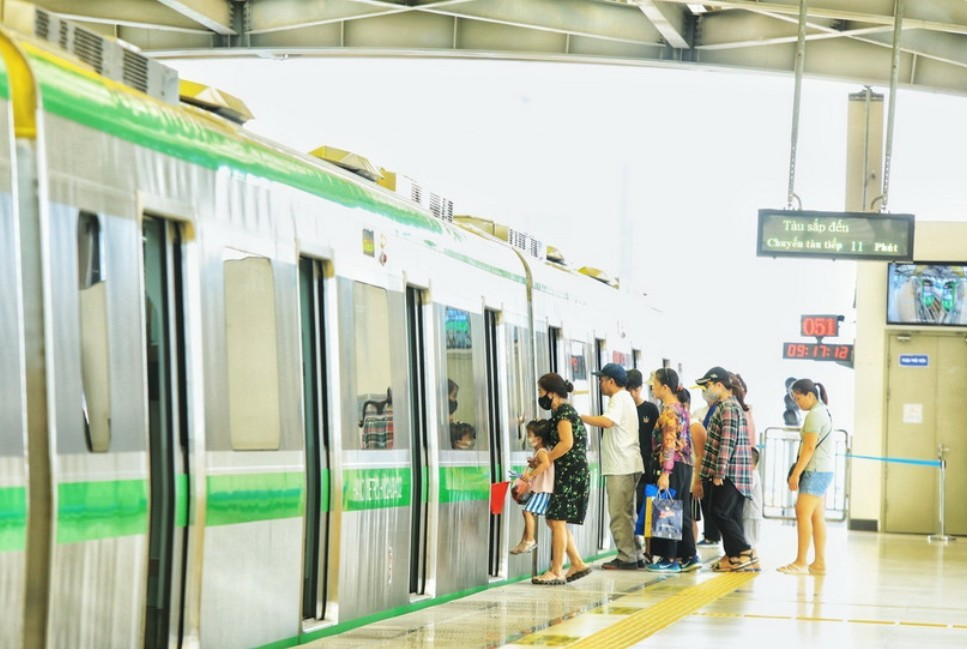 Hà Nội Metro điều chỉnh thời gian giờ cao điểm và áp dụng biểu đồ chạy tàu mới từ ngày 9-2

